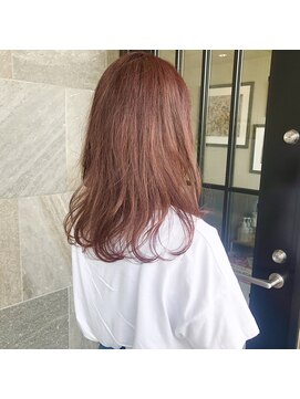 メゾン アヴァロ(Maison Avallo) お客様スナップ　レイヤーミディアム／ピンクベージュ