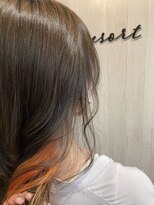 リゾートフォーヘアー 嵯峨店(ReSORT FOR HAIR) orange♪