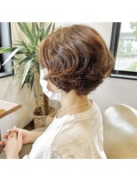 ヘアールシア(hair Lucia)&nbsp;くせ毛を活かしたプードルパーマ風スタイル