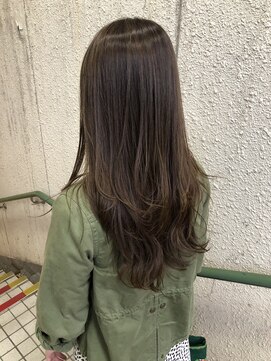 ハレ(HARE) ロングレイヤー/オリーブベージュ