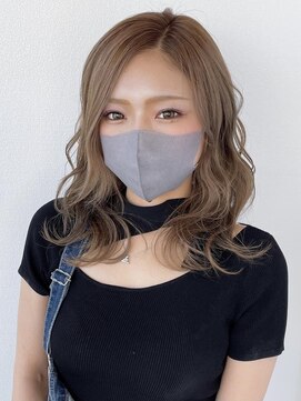 ヘアメイク ミチ 富田店(HAIRMAKE MICHI) 【MICHI 富田店　古作蓮】ミルクティーベージュ