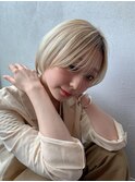 このショートは渾身のスタイルです!/ハイトーンカラー