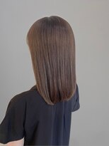 ヘアープロデュース ラピセット 松山(Lapset) 透明感♪髪質改善カラー小顔艶感ミディモカベージュ