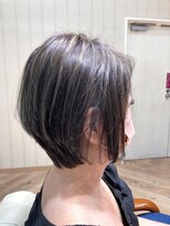 カシータ ヘア リゾート イオンモール熱田店(Casita hair resort)&nbsp;白髪ぼかし×ハイライト×ブルージュ×イメチェン×前下がり