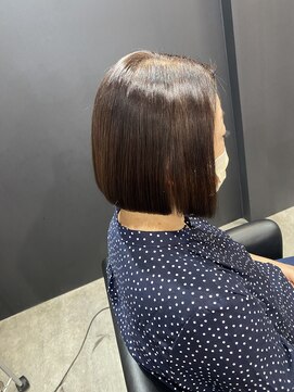 アールヘアー(ar hair) 【村松一輝】シンプルが1番!前下がりボブ