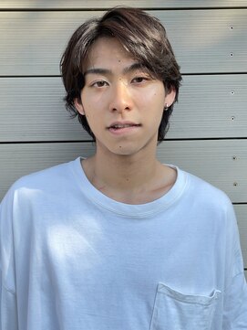 ノイ(noi) メンズ　ナチュラルセンターパート　渋谷