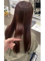 ヘアアンドメイク 心座(hair&make) ナチュラルストレート