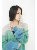 【Article二子玉川】大人フェイスレイヤー切りっぱなしボブ