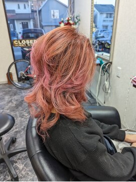 ロメオ(Romeo) ベージュピンクグラデーション・レイヤー