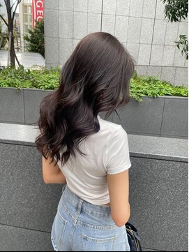 ファイブバイジエクト 堀江(FIVE by The Ect) ブリーチなしWカラー　グレージュカラー　アッシュカラー