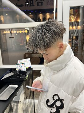 ピースバイラフトーキョウ(V by RAF Tokyo) ツイストパーマ ジェッドモヒカン