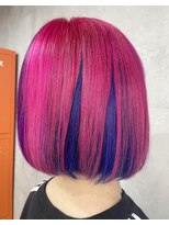 艶やかブルー×ピンクパープルつーとん