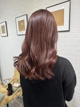 ジーナ 西新(Zina) ブリーチなしピンク