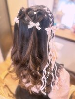 メゾンドミニョン(Maison de Mignon)&nbsp;推し活ハーフアップ