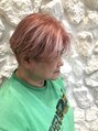 モアナバイヘッドライト 浦添店(Moana by HEADLIGHT)&nbsp;ブリーチカラー×ハンサムショート
