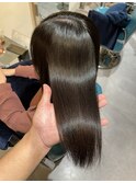 縮毛矯正/髪質改善/美髪カラー/トリートメント【大阪/西梅田】