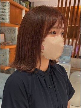 ミスト(mist) 〔mist:mao〕ぱっつんボブ/外はねボブ/シースルーバング #6