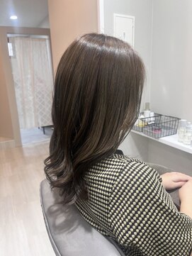 ヒョンミョン ライズバイレボ 取手店(hyon myon/RISE by REVO) レイヤーカット/グレージュ【取手/取手駅】