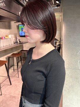 ルート 南堀江(route) ストンっと内巻きボブ