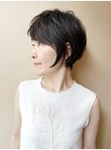 上品な大人可愛いショート