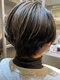 オーラヘアートウキョウ(ola. hair tokyo)の写真/白髪ぼかしハイライトが得意♪"ダメージレス×お洒落"なワンランク上の仕上がりを叶え,あなただけの色味に*