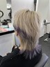 デザインカラー（カットなし）￥14300～【男女可】