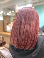 ヘアジーナ(Hair Jina)&nbsp;ダブルカラーでつくるチェリーレッド