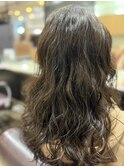 ナチュラルくるくるパーマ