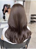 赤みなしミルクティーグレージュカラー学割