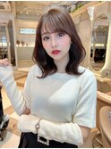 艶髪 髪質改善 ブリーチなしダブルカラー レイヤー 韓国風5130