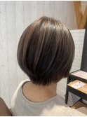 丸みショート