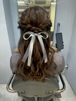 バッカ 横浜桜木町店(BACCA)&nbsp;パーティーヘア、ハーフアップ