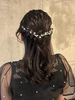 エイミー 伏見店(aemii)&nbsp;ゆる巻きハーフアップ