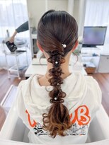 オウン(AUN)&nbsp;タイト編み下ろし