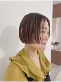 前上がりボブ、コンパクトボブ
