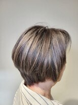松本平太郎美容室 国立店&nbsp;グラデーションボブ×イノアカラー×ハイライト