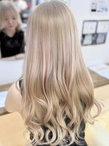 ラビスモア(Lovis moa)&nbsp;上尾/ダブルカラー/ブリーチ無し/白髪ぼかし/韓国