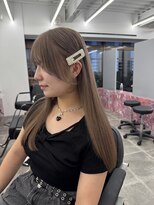 ペレ 栄店(PELE)&nbsp;イメチェン/ホワイトブロンド/外ハネボブ/美髪/栄