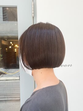 ムーン(moon) クラゲヘアー/小顔に見せるヘア/ココアベージュ/武蔵小杉