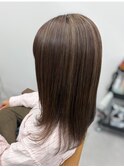【大人女性に】白髪ぼかしもできるハイライト