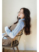 ディアローグ 自由が丘Luz店&nbsp;ほつれウェーブ/モカブラウン【石垣】自由が丘