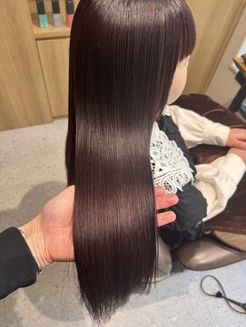 テラスヘアヴィラ 新潟駅南(TERRACEhairVilla) 髪質改善縮毛矯正カラー同日施術