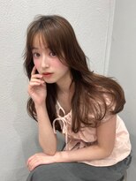 ボタン シブヤ(VOTAN SHIBUYA)&nbsp;オリーブブラウン/レイヤーカット/透明感カラー/韓国ヘア