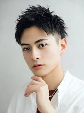 チェレ アズーリ 狭山店(Chere azuri) スーツに合う上品短髪×好印象スタイル