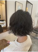 ボブパーマくびれパーマゆるふわパーマショートボブパーマ
