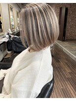 モルト 麻生(molt)&nbsp;バレイヤージュ　ボブ