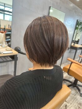 サロンド ベレーザ トータ(salao de beleza tota)の写真/乾かすだけでまとまりやすい！再現性◎でスタイリングしやすいカットでお洒落が続く♪