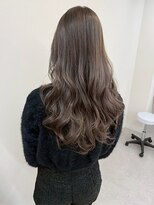 エトレ(etore)&nbsp;透明感アッシュグレージュ/艶髪/レイヤーカット/ウェーブ