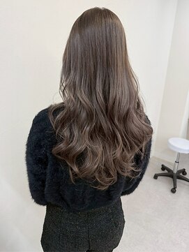 エトレ(etore) 透明感アッシュグレージュ/艶髪/レイヤーカット/ウェーブ