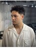 メンズカット＋仏陀（ブッタ）パーマ（毛利、榎本使用不可）